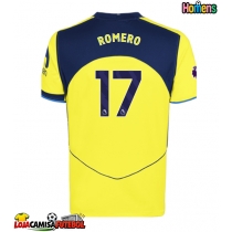 Camisa de Futebol Tottenham Hotspur Cristian Romero #17 Equipamento Alternativo 2025-26 Manga Curta